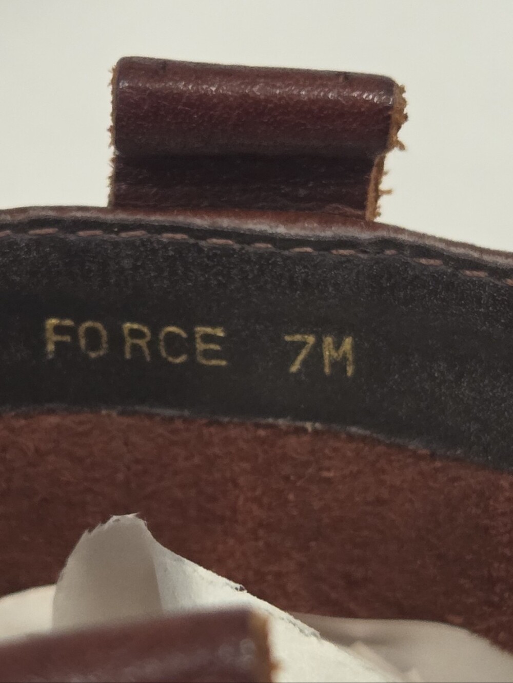Vintage Nicole Force Brown Leather Western Boots 7 - Picture 11 of 16